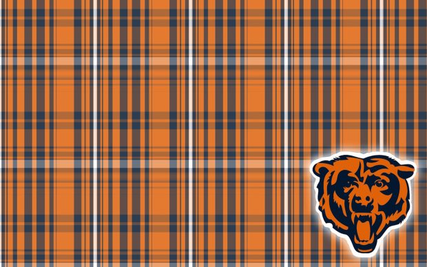 Bears chicago wallpaper logo walter peyton plaid background submitted keywords legend.