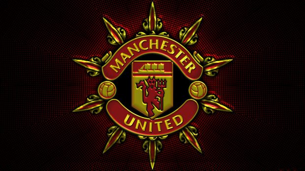 Beautiful Manchester United Wallpapers Logo.