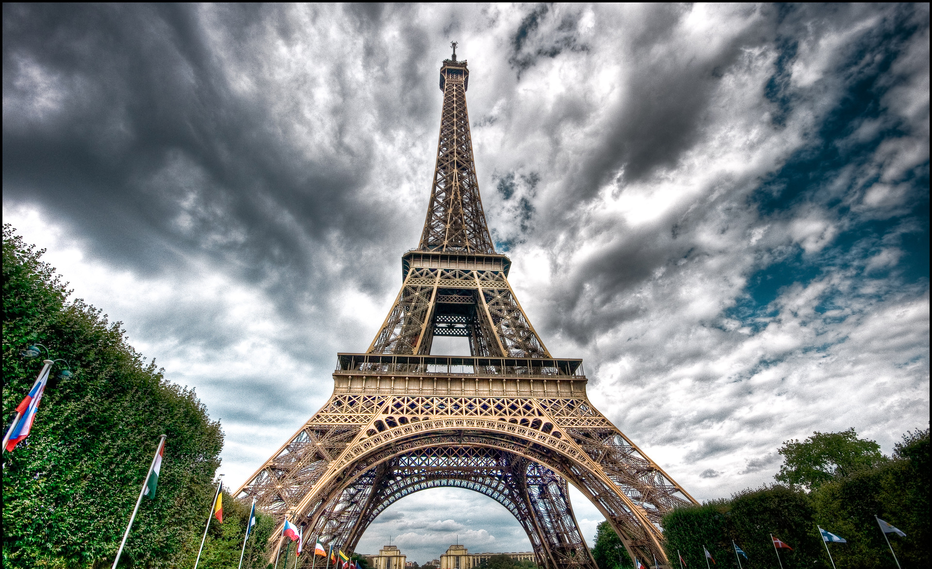 Fondos de Pantalla 1080x1920 Francia Parque Torre Eiffel París Ciudades ...