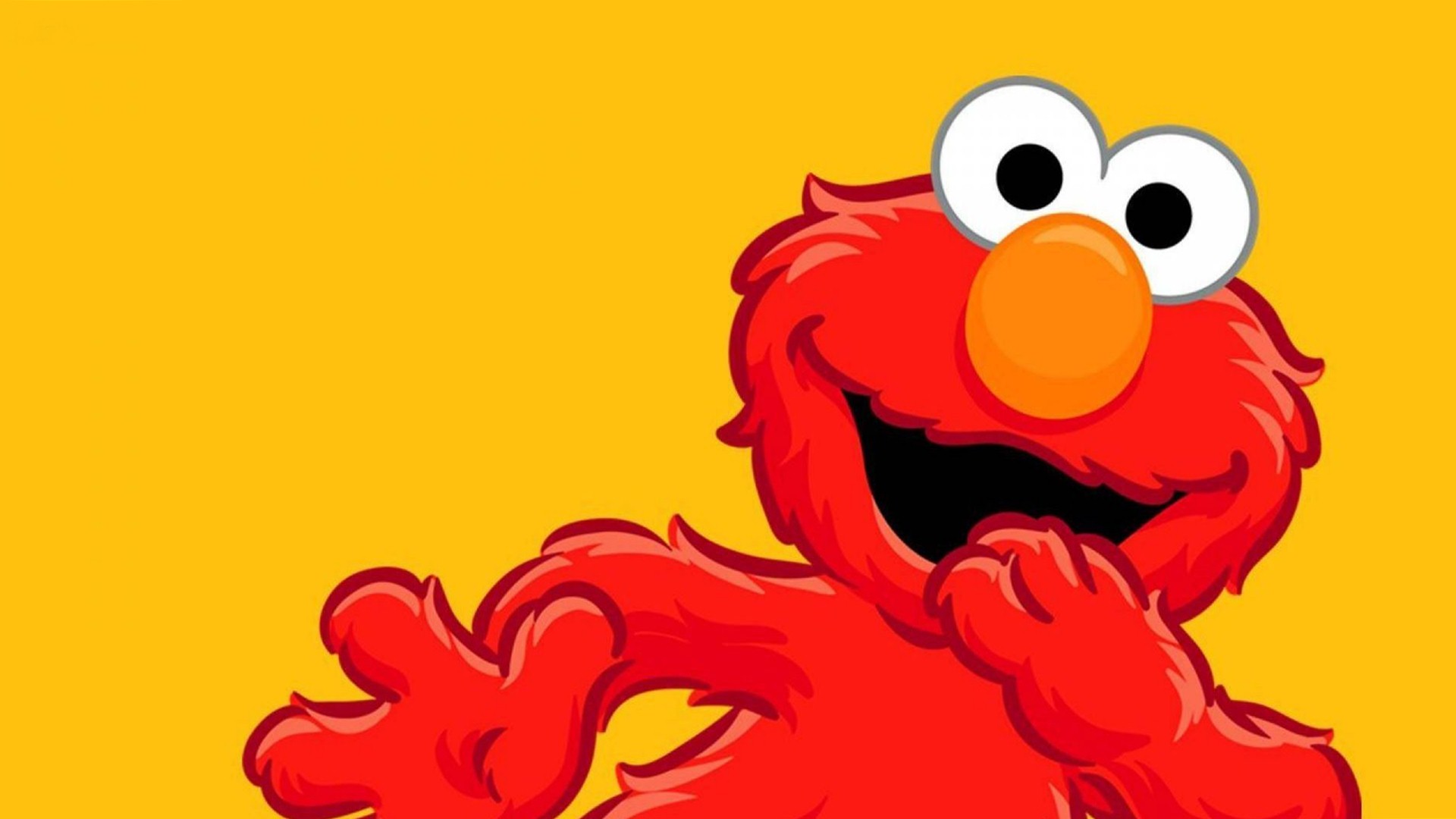 HD wallpaper Elmo minimalism Sesame Street  Wallpaper Flare