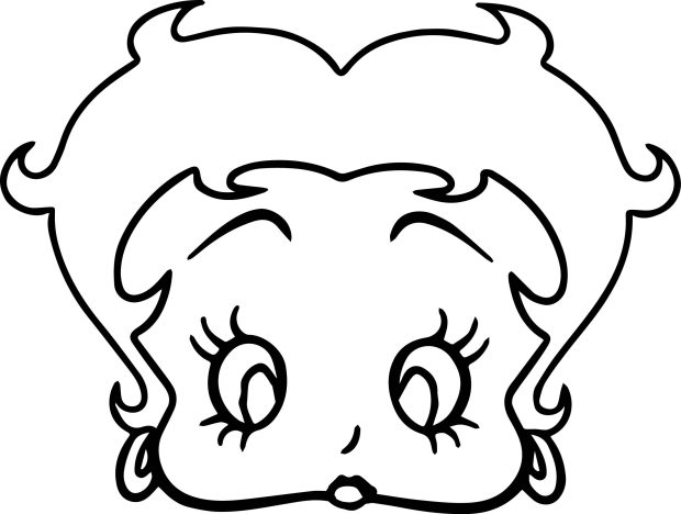 Betty Boop We Coloring Wallpapers.