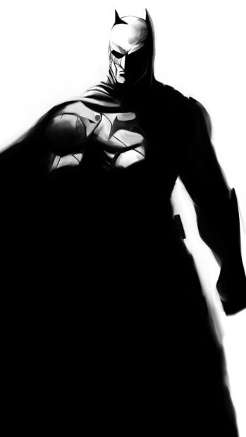 Black Batman iPhone Wallpaper High Quality.