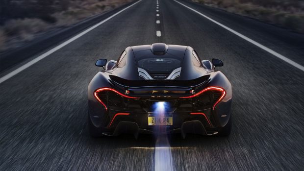 Black Car Mclaren Wallpaper Desktop.