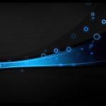 Black and Blue Desktop Wallpaper.