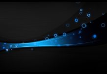 Black and Blue Desktop Wallpaper.
