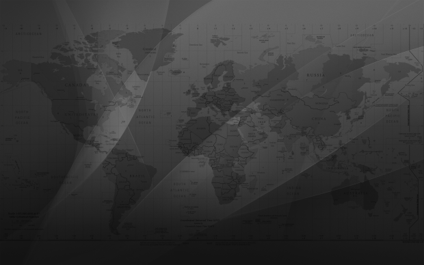 Black white world map wallpaper HD.