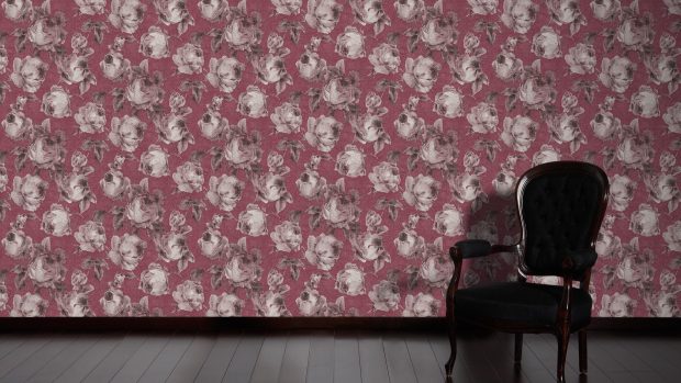 Bohemian Burlesque Wallpaper.