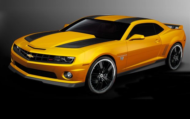 Car Camaro Bumblebee Fast Cool Wallpapers 1600x2560.