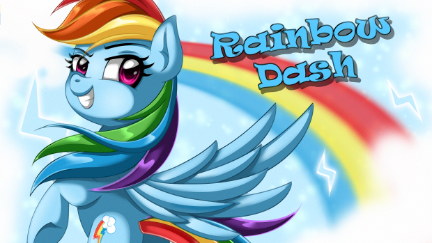 Cartoon Rainbow Dash Wallpapers HD.