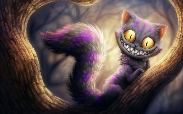 Cheshire Cat Background.