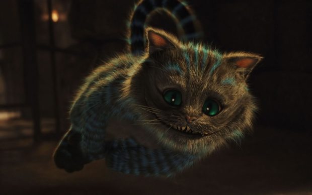 Cheshire Cat Desktop Wallpaper.