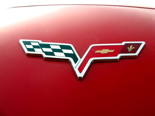 Chevrolet Corvette logo.