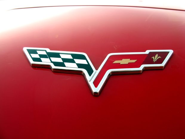 Chevrolet Corvette logo.
