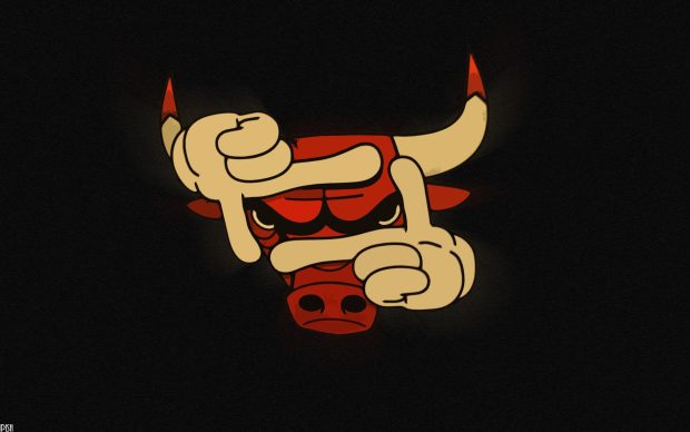Chicago Bulls Logo Background.