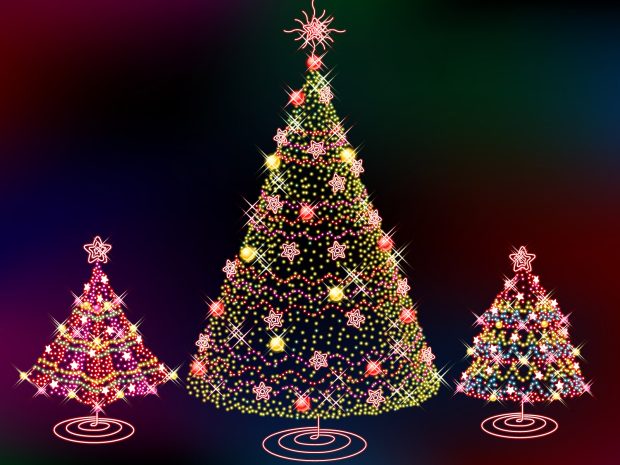 Christmas lights desktop Wallpapers HD photo images.