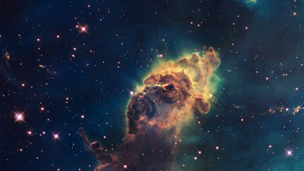Cool Free HD Nebula Wallpaper.