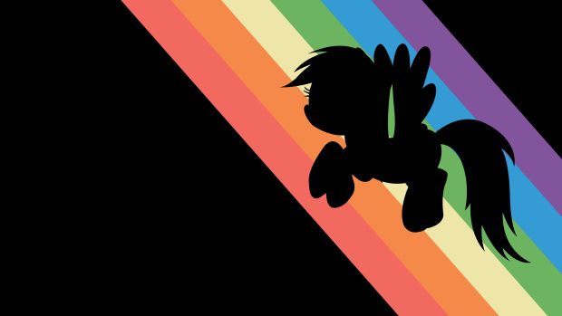 Cool Free Rainbow Dash Wallpaper.