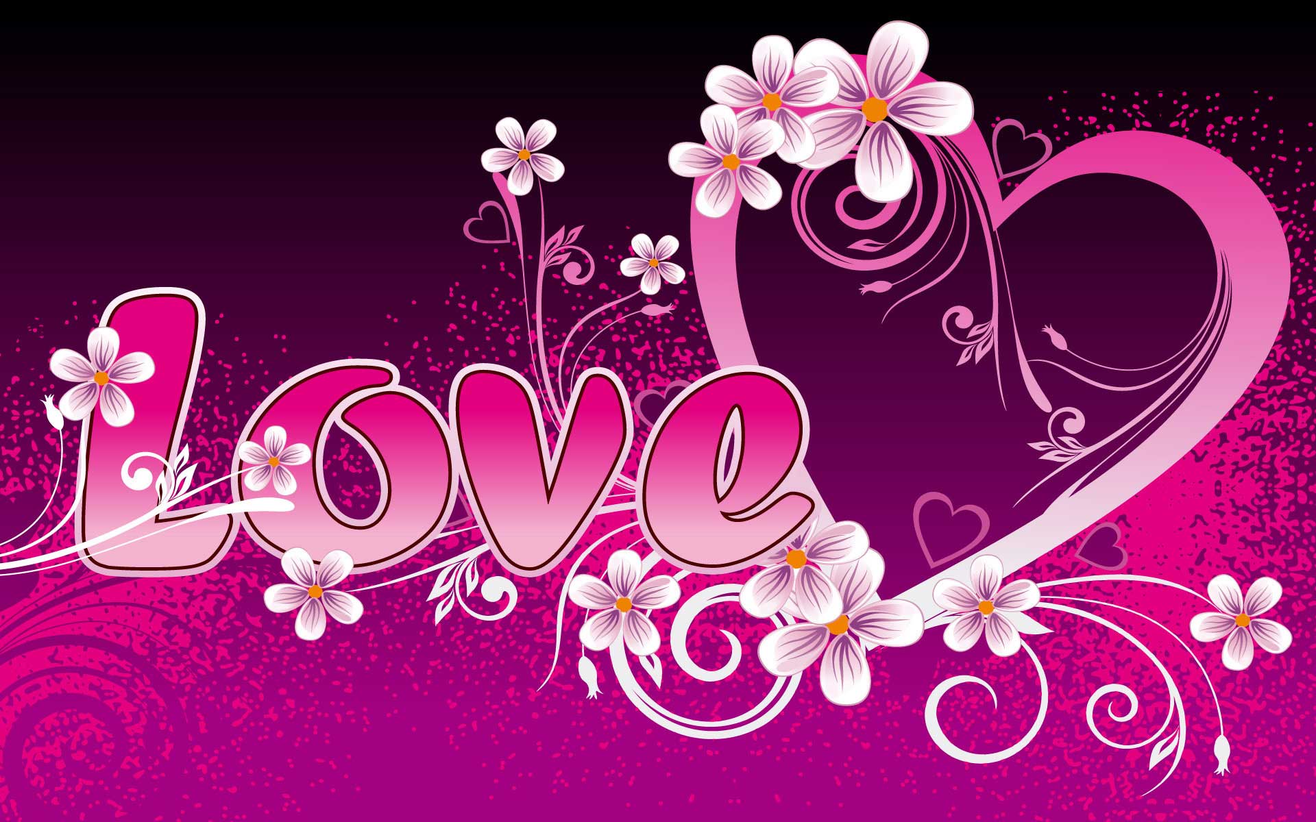 Love Pink Wallpaper HD 
