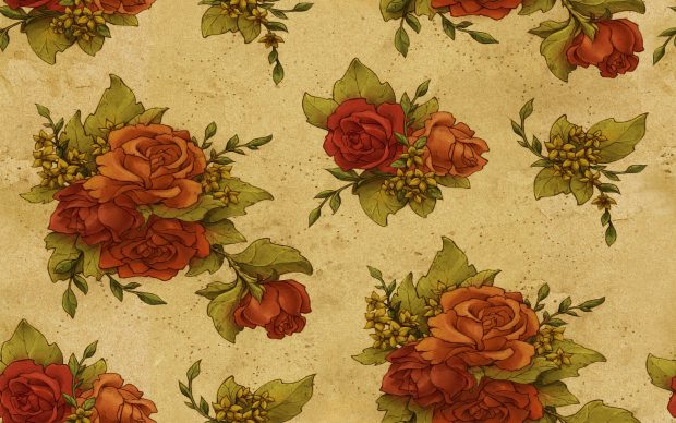 Desktop Download Vintage Floral Backgrounds.