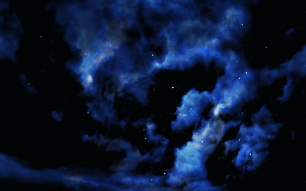 Desktop Starry Night Wallpaper.