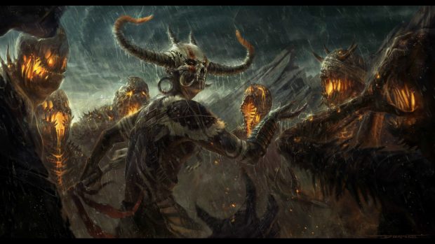 Diablo 3 fan art 2560x1440 photos.