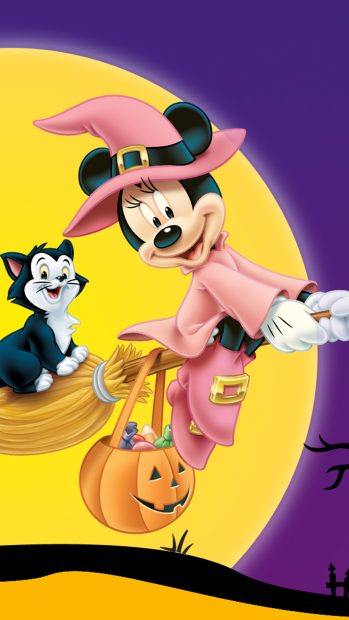 Disney Halloween iPhone Wallpaper Backgrounds.