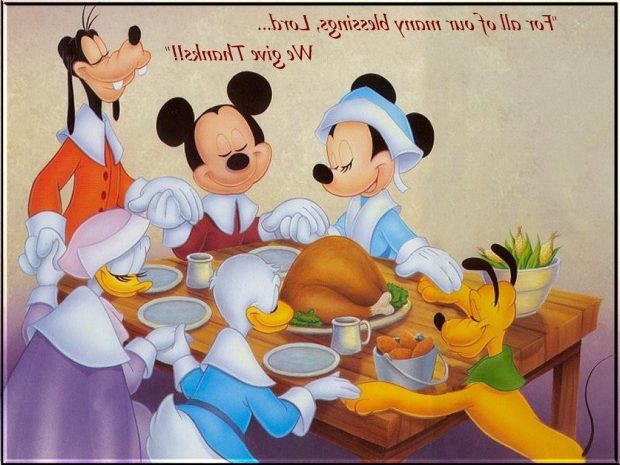 Disney Thanksgiving HD Backgrounds.