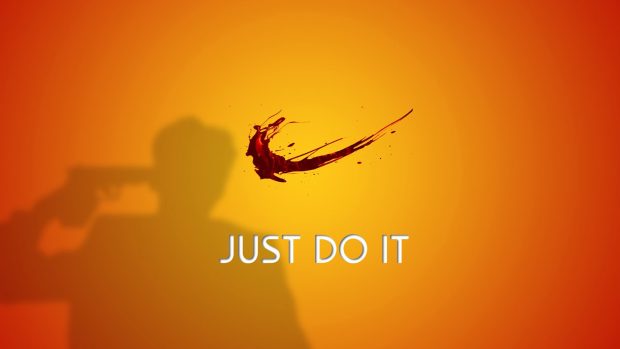 Do it just do it nike funny wallpaper.