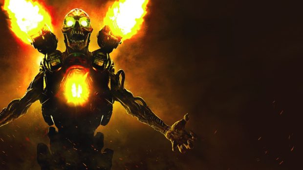 Doom 2016 video game wallpapers.