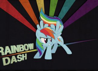 Download Desktop Free Rainbow Dash Wallpaper.