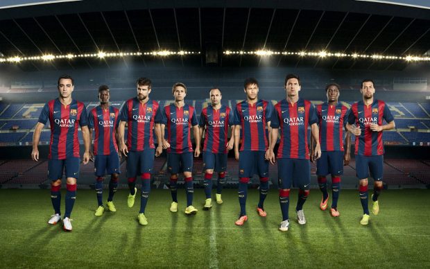 FC barcelona images new nike home kit.