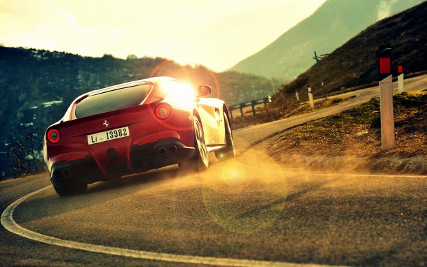 Ferrari widescreen wallpaper.