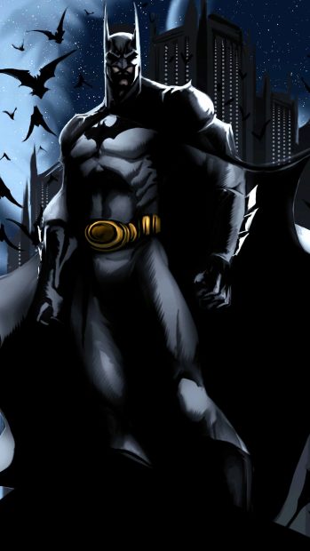 Free Batman iPhone Backgrounds.