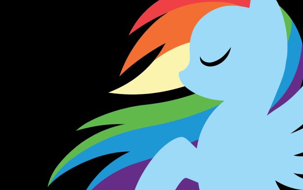 Free Cute Rainbow Dash Wallpapers.