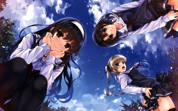 Free Desktop Anime Girl Wallpapers High Resolution.