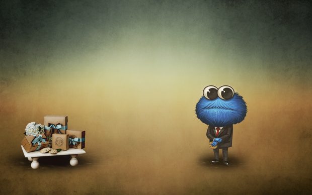 Free Desktop Cookie Monster Backgrounds.