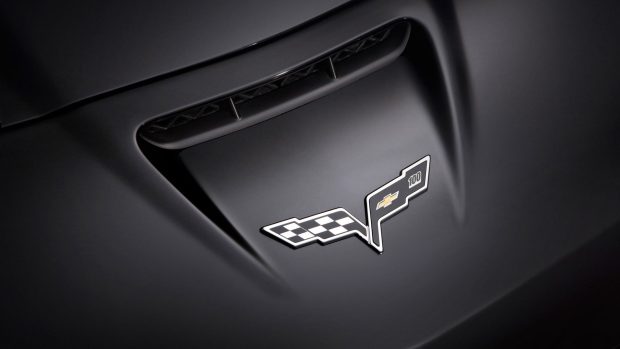 Free Desktop Corvette Logo Wallpapers.