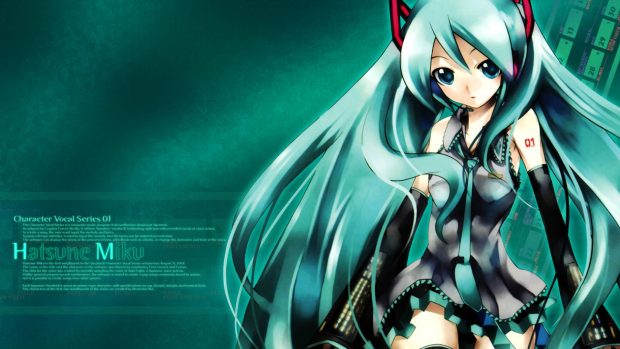 Free Desktop HD Hatsune Miku Wallpapers.