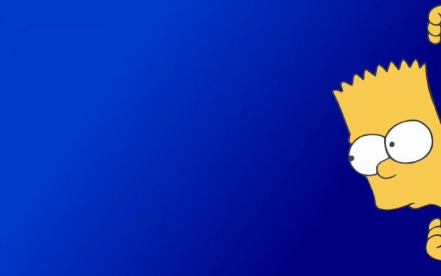 Free Desktop HD Simpsons Background.