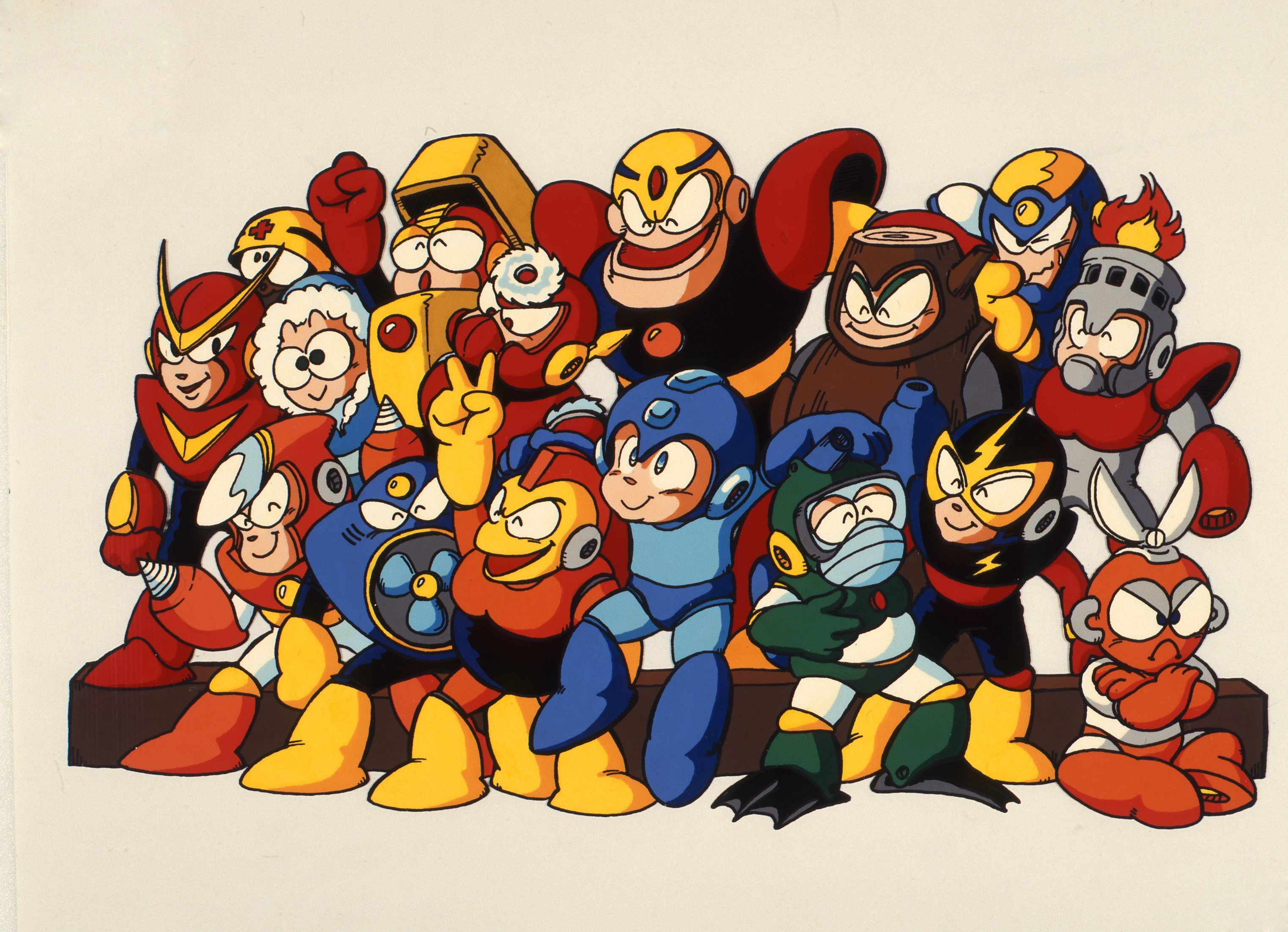Mega Man Classic Wallpaper by Krukmeister on DeviantArt