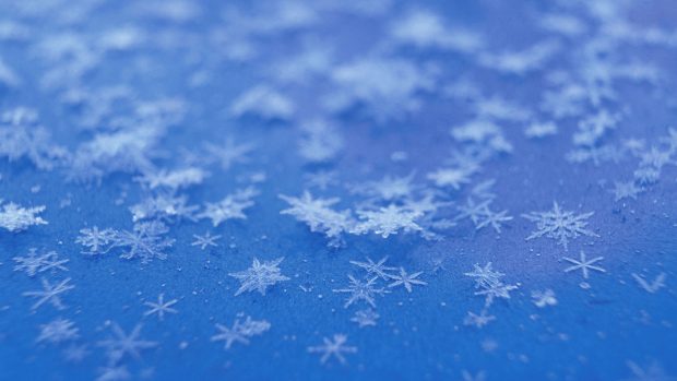 Free Desktop Snowflake Wallpaper HD.