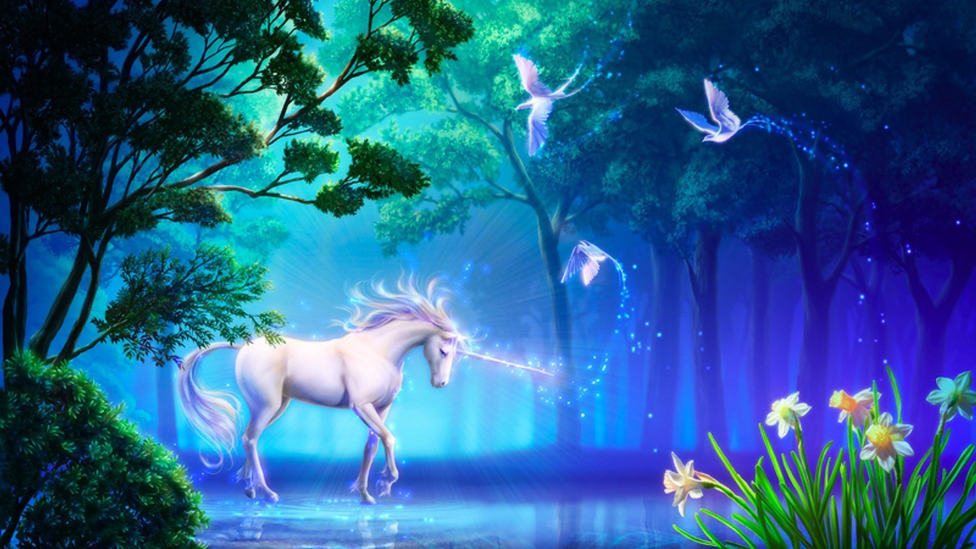 Wallpaper Unicorn Background Free