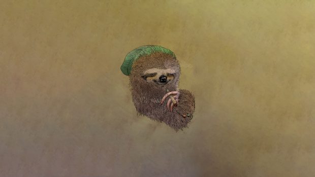 Free Download Sloth Background.