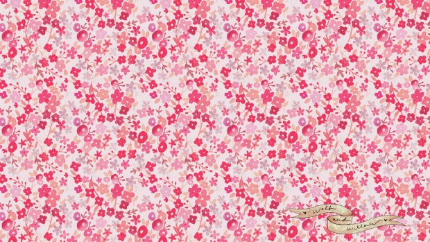 Free Download Vintage Floral Wallpaper HD.