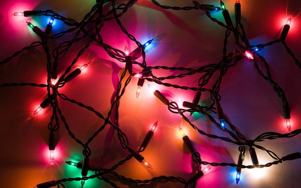 Free HD Christmas Lights Wallpapers Download.