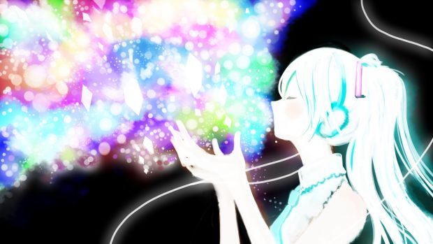 Free Hatsune Miku Backgrounds.