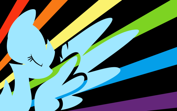 Free Rainbow Dash Wallpaper Download.