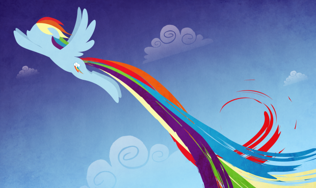 Free Rainbow Dash Wallpaper For Desktop.