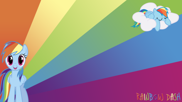 Free Rainbow Dash Wallpaper Free Download.