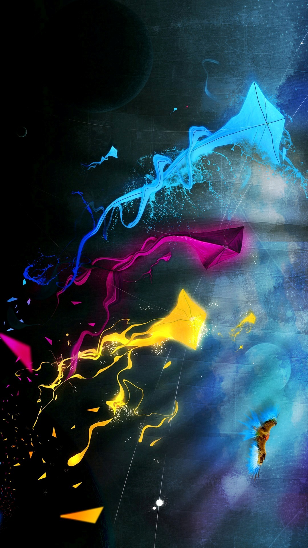 Sky Colorful Background Phone Wallpaper
